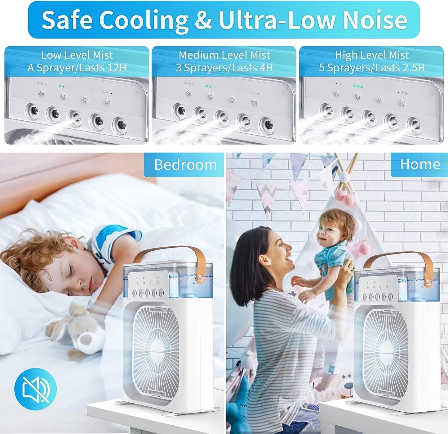 Multifunction Mist Fan & Air Cooler
