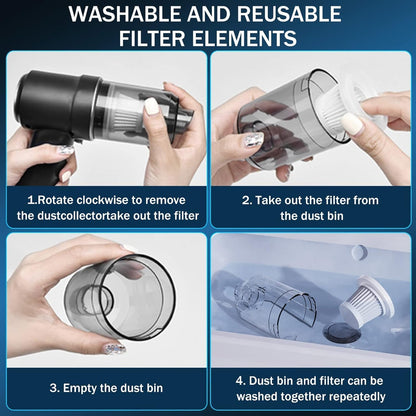 Portable Wireless Vacuum Cleaner